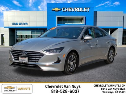 Used 2021 Hyundai Sonata Blue
