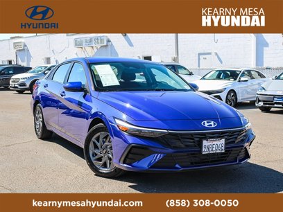 Certified 2024 Hyundai Elantra Blue