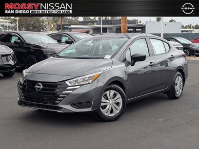 New 2025 Nissan Versa S w/ Trunk Package