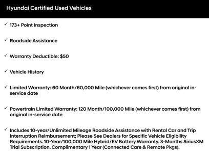 Certified 2021 Hyundai Palisade Calligraphy
