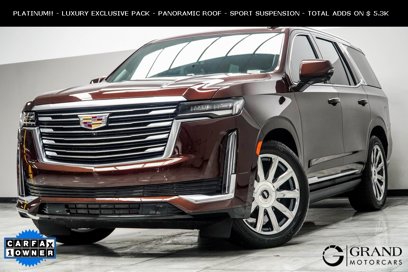 Used 2023 Cadillac Escalade Premium Luxury Platinum w/ Heavy-Duty Trailer Package