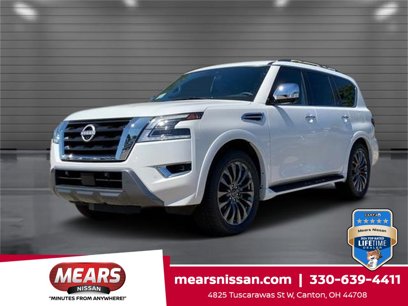 New 2024 Nissan Armada Platinum w/ Captain's Chairs Package