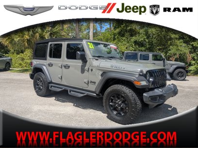 Certified 2021 Jeep Wrangler Unlimited Sport
