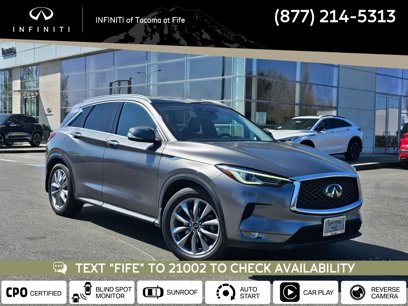 Certified 2020 INFINITI QX50 Luxe w/ Navigation Package