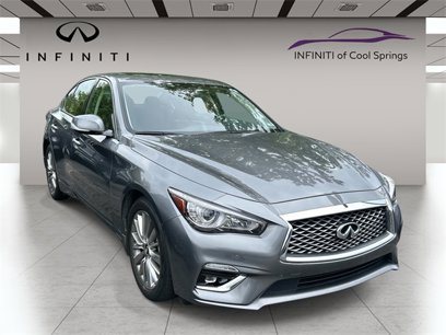 Used 2022 INFINITI Q50 Luxe w/ Cargo Package