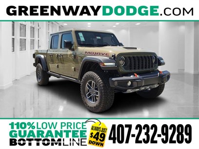 New 2025 Jeep Gladiator Mojave w/ Convenience Group