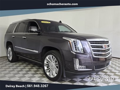 Used 2018 Cadillac Escalade Platinum