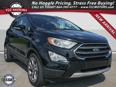 Used 2019 Ford EcoSport Titanium