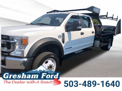 Used 2022 Ford F550 4x4 Crew Cab Super Duty w/ Power Equipment Group