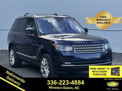 Used 2016 Land Rover Range Rover Supercharged