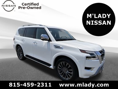 Certified 2024 Nissan Armada Platinum w/ Captain's Chairs Package