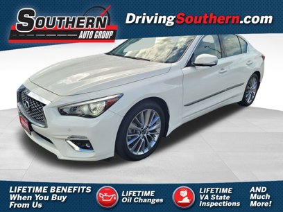 Used 2022 INFINITI Q50 Luxe w/ Cargo Package