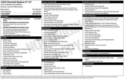 Used 2022 Chevrolet Equinox LT