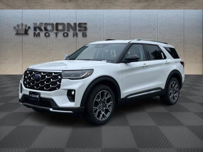 New 2025 Ford Explorer Platinum