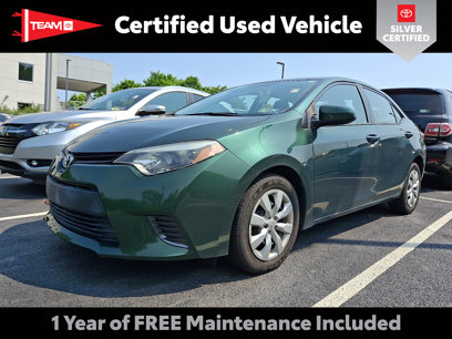 Certified 2016 Toyota Corolla LE