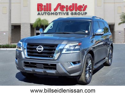 Used 2023 Nissan Armada Platinum w/ Captain's Chairs Package