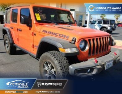 Certified 2018 Jeep Wrangler Unlimited Rubicon