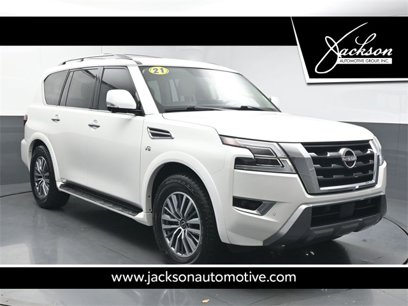 Used 2021 Nissan Armada SL w/ Captain's Chairs Package