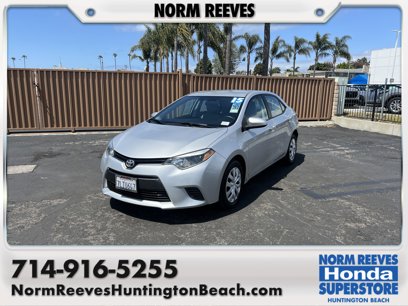 Used 2015 Toyota Corolla LE