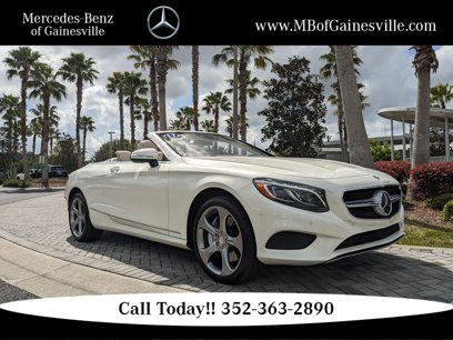 Used 2017 Mercedes-Benz S 550 Cabriolet w/ Premium Package