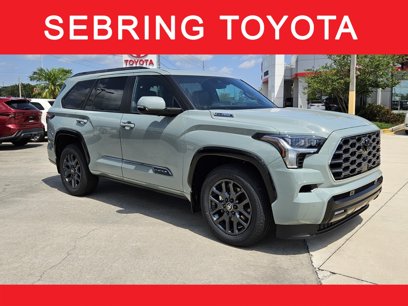 New 2025 Toyota Sequoia Platinum