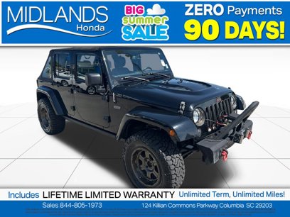Used 2016 Jeep Wrangler Unlimited Sahara