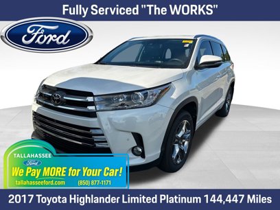 Used 2017 Toyota Highlander Limited Platinum