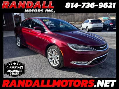 Used 2015 Chrysler 200 C w/ Navigation & Sound Group I