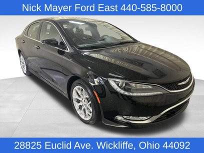 Used 2015 Chrysler 200 C w/ Navigation & Sound Group I
