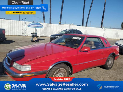 Used 1989 Chrysler TC by Maserati