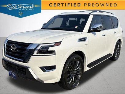 Certified 2022 Nissan Armada Platinum w/ Captain's Chairs Package