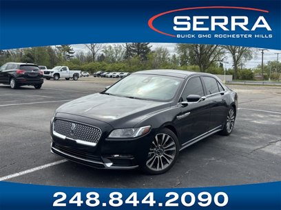 Used 2019 Lincoln Continental Select w/ Continental Climate Package