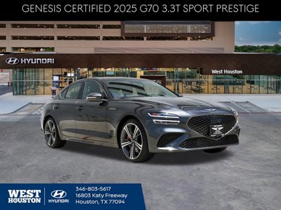 Used 2025 Genesis G70 3.3T Advanced w/ Sport Prestige Package