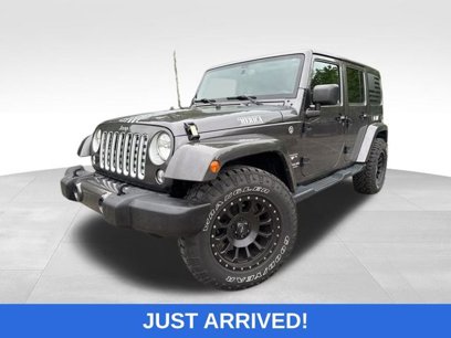 Used 2016 Jeep Wrangler Unlimited Sahara