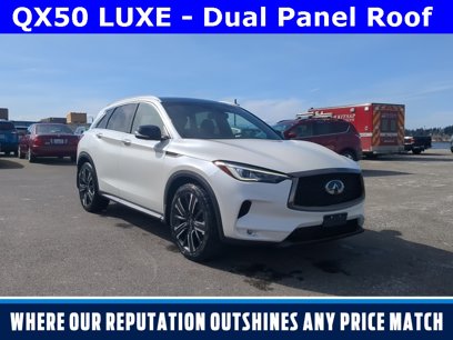 Used 2021 INFINITI QX50 Luxe w/ Appearance Package