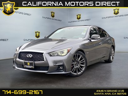 Used 2020 INFINITI Q50 Red Sport 400 w/ Proactive Package