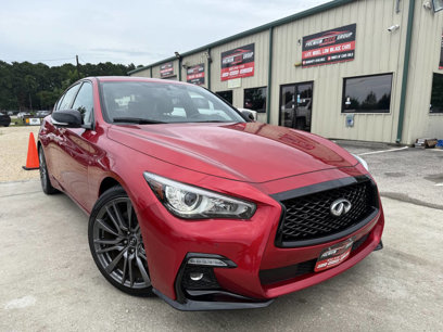 Used 2021 INFINITI Q50 Red Sport 400 w/ Proactive Package