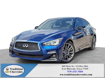 Used 2018 INFINITI Q50 Red Sport 400 w/ Sensory Package (Sport)