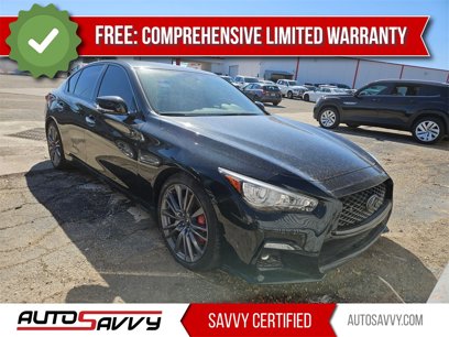Used 2023 INFINITI Q50 Red Sport 400 w/ Black Opal Edition