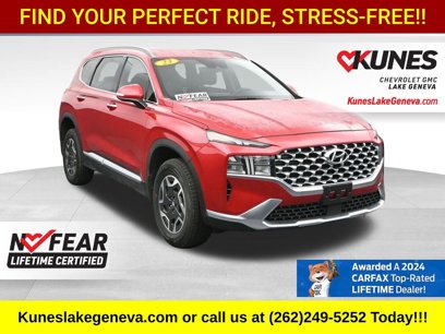 Used 2023 Hyundai Santa Fe Blue