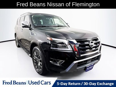 Used 2022 Nissan Armada Platinum w/ Captain's Chairs Package