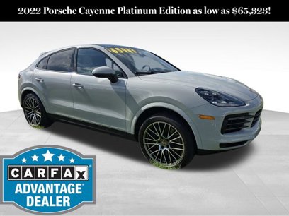 Used 2022 Porsche Cayenne Platinum Edition