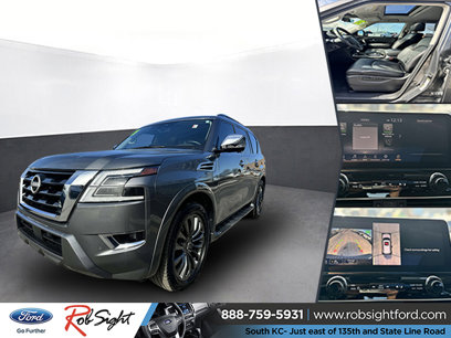 Used 2021 Nissan Armada Platinum w/ Captain's Chairs Package