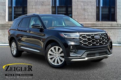 Certified 2025 Ford Explorer Platinum w/ LUX Leather Package
