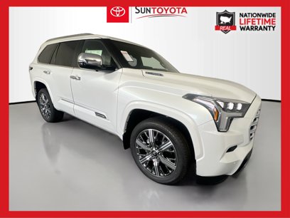 New 2025 Toyota Sequoia Capstone