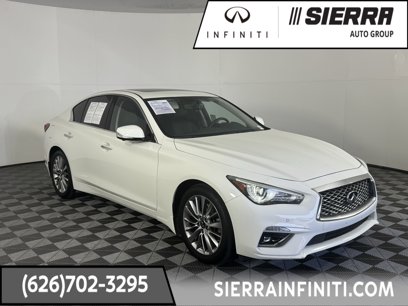 Used 2022 INFINITI Q50 Luxe w/ Cargo Package