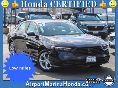 Certified 2023 Honda Accord LX
