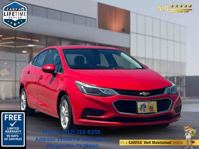 Used 2017 Chevrolet Cruze LT w/ Convenience Package