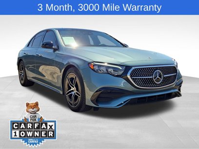 Used 2024 Mercedes-Benz E 350 4MATIC Sedan w/ Driver Assistance Package