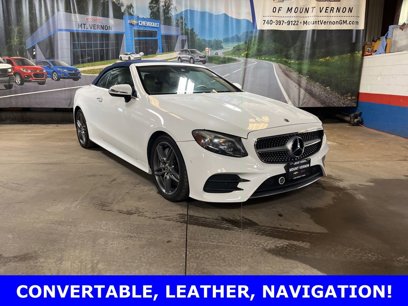 Used 2018 Mercedes-Benz E 400 4MATIC Cabriolet